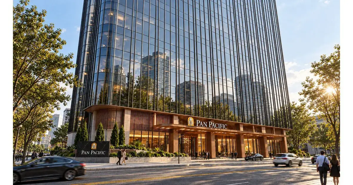 Pan Pacific Phnom Penh Exterior Arrival