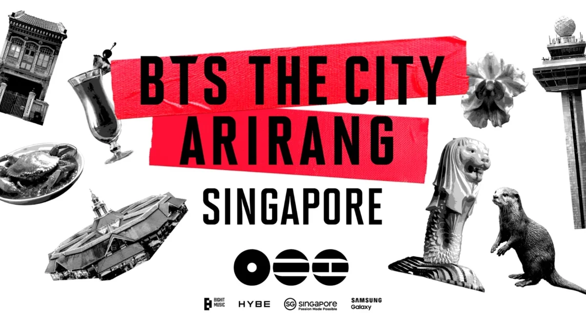 Singapore Tourism Board and HYBE announce BTS THE CITY ARIRANG island-wide activation in Singapore