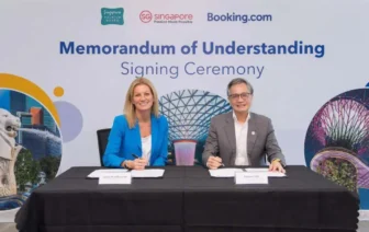 Singapore Tourism Board and Booking.com sign MOU